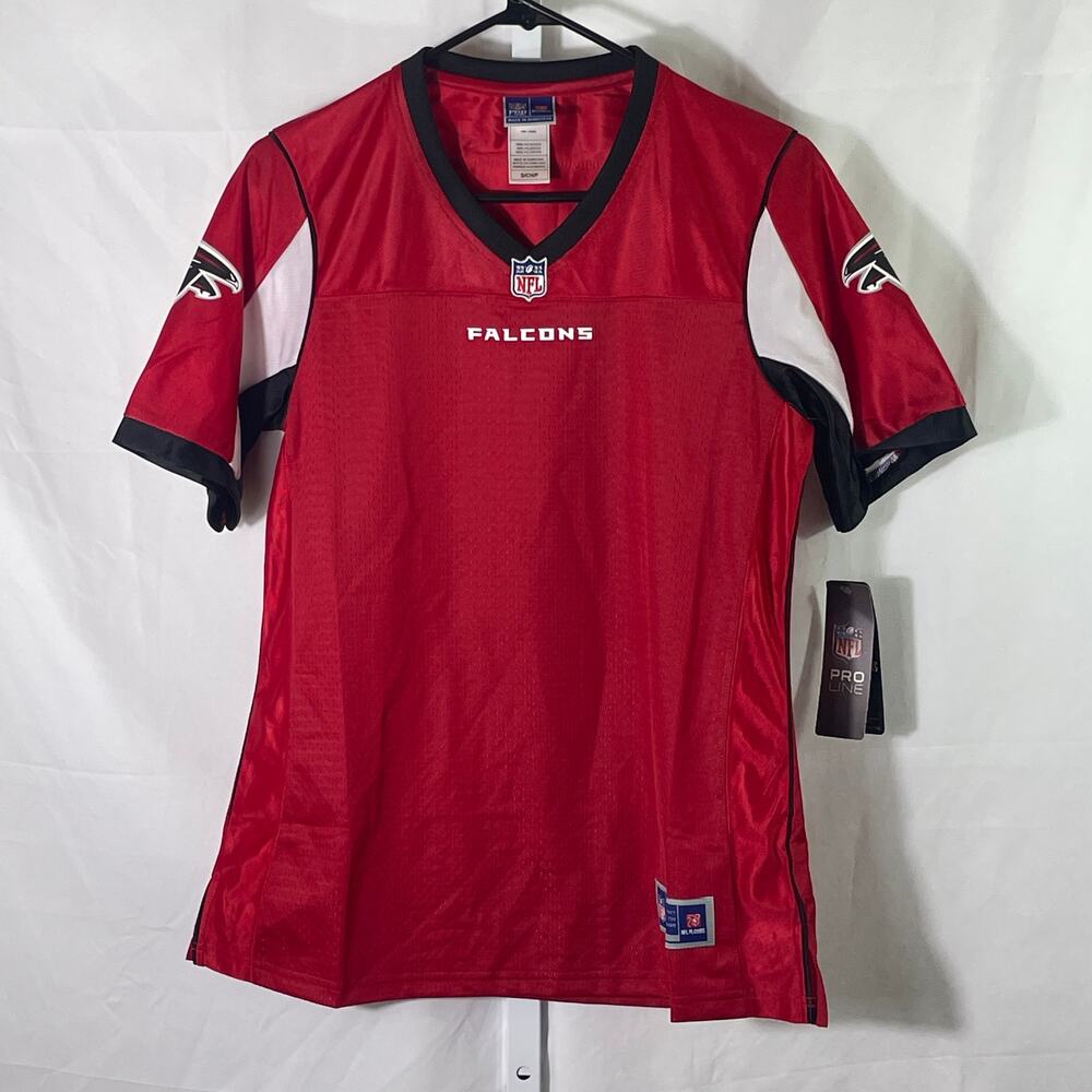 NWT Atlanta Falcons Pro Line Jersey - Womens Size S  - Red